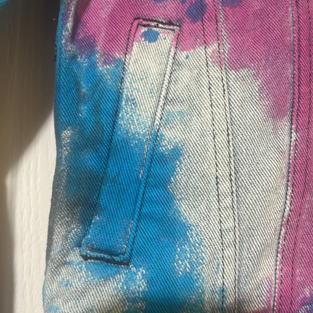 One Teaspoon Colorful Denim Jacket - Picture 5 of 6